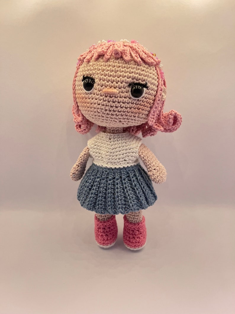 Handgefertigte Amigurumi-Freunde, Mini-me Bild 8