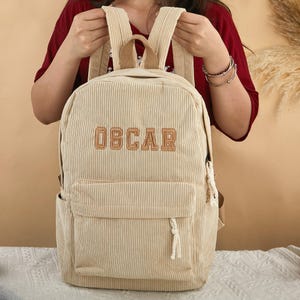 Personalized Kids Backpack with Embroidered Name, Custom Toddler School Bag, Preschool Gift, Kindergarten Bookbag, Back to School Gift