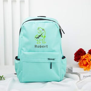 Custom Name Toddler Backpack,Personalized Embroidered Toddler Backpack,Monogram Name Children&#39;s Baby&#39;s Cute School Bag for Girls Boys