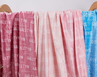 Cobertor personalizado, cobertor para bebê menina, cobertor com nome, cobertor para presente de menina, cobertor para bebê, cobertor infantil, presente personalizado, presente personalizado