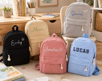 Personalized Kid BackPack, School Bag, Custom Toddler Backpack, Back to School, Kids Backpack, Kids Gift,Birthday Gift For Girls