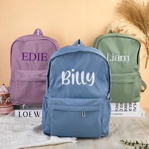 Sac à dos personnalisé pour tout-petit avec nom, cartable personnalisé pour enfants, cartable pour enfants d'âge préscolaire, cadeau de rentrée pour filles et garçons, cartable pour jardin d'enfants