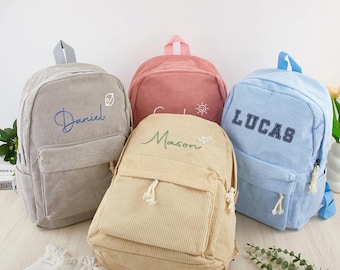 Personalisierter Kleinkindrucksack, benutzerdefinierter Namensrucksack für Kinder, Kinderrucksack mit Namen, Schultasche für Kinder, Kindergartengeschenk