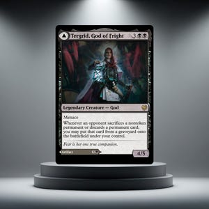 Tergrid, Gott des Schreckens - Proxy Karte - Individuell angefertigte MTG Playtest Karte