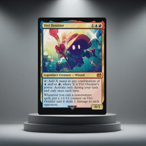 Vivi Ornitier - Proxy-kort - Anpassat MTG-testkort