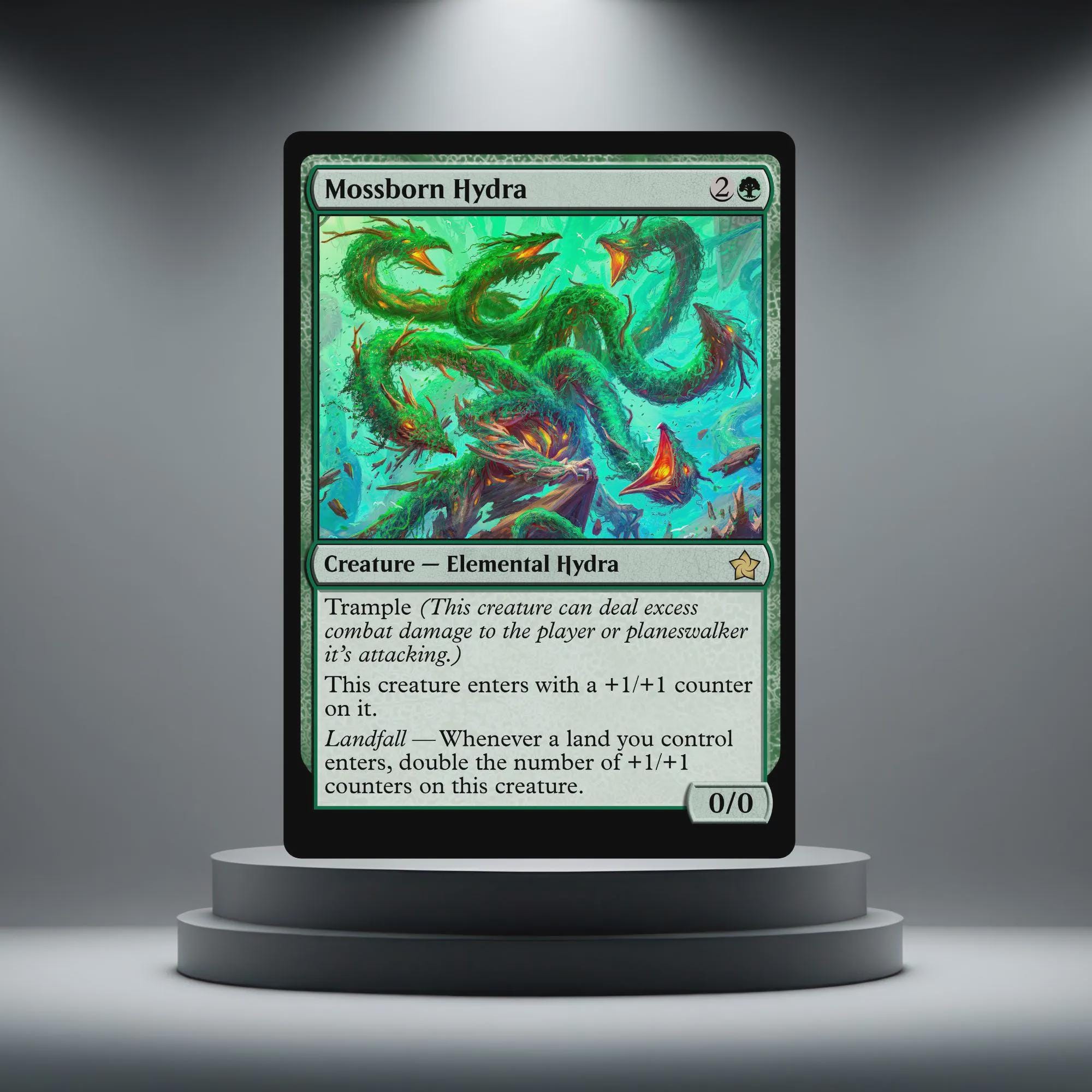 mtg hydra card sleeves (Hydra) 105ct Matte TCG Art by Ai Armor Toys & Games Mtg Sleeves: Wrath of the