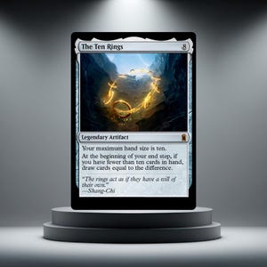 The Ten Rings - Proxy Card - Custom MTG Playtest Card