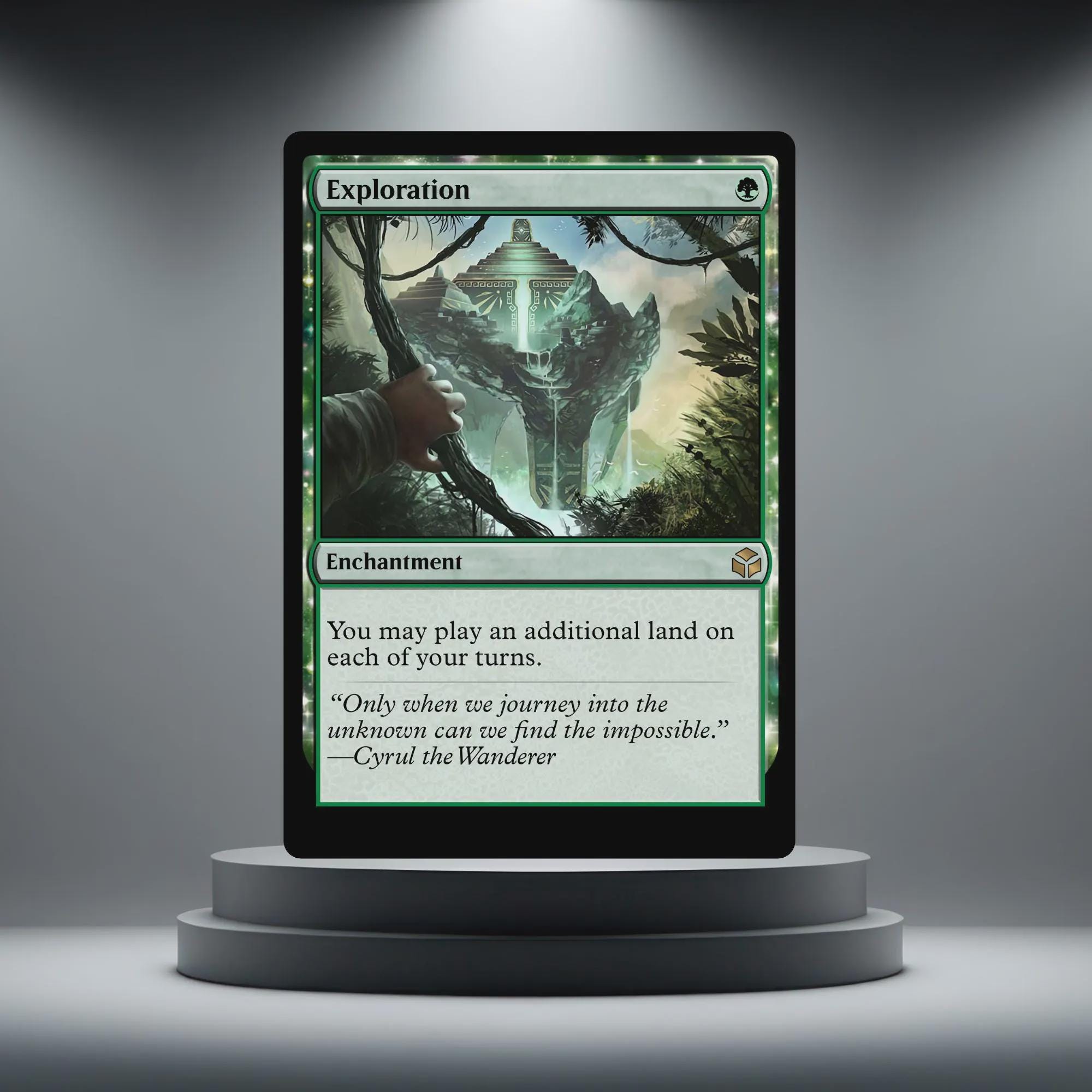 exploration mtg card Glacial Revelation [Modern Horizons]