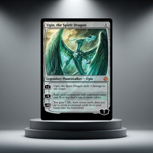 Ugin, the Spirit Dragon - Proxy Card - Custom MTG Playtest Card