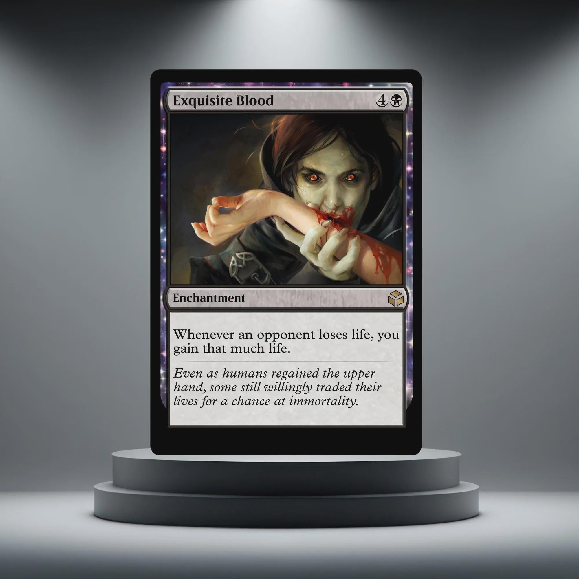 mtg cards like exquisite blood  Proxy R Us Exquisite Blood Mtg - Etsy