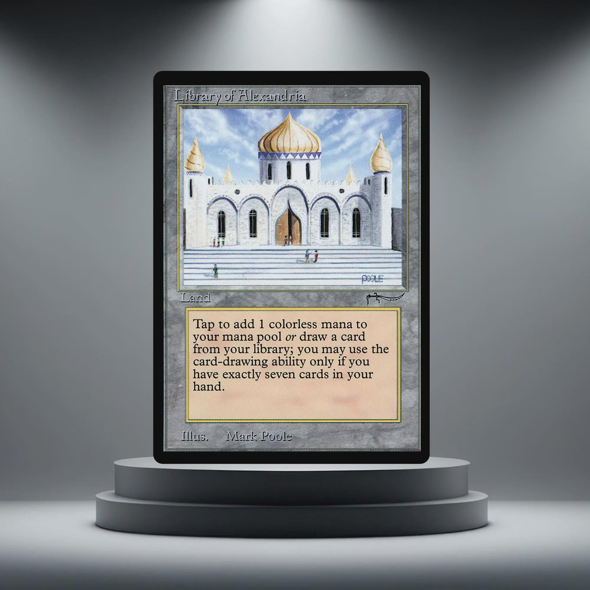Mtg Library of Alexandria - Etsy UK