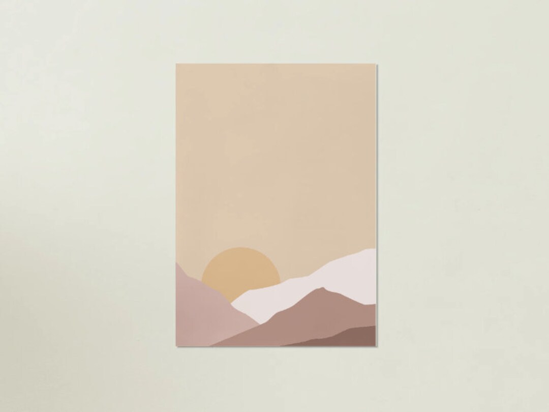 Poster to Print sun - Etsy
