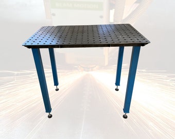 Tavolo di saldatura per professionisti e dilettanti, progettato e prodotto in Finlandia, tavolo di saldatura per saldatori.UMETALLI MODELLO A