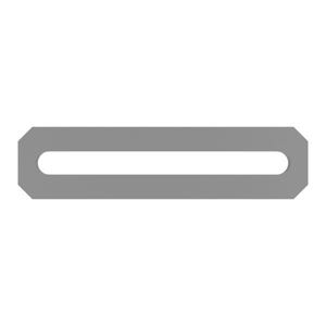 Umetalli verkkokauppa Universal Stop Bar 200x50 6 mm Umetalli Accessories Stop Bar