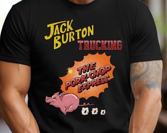 Camiseta unisex de manga corta The Pork-Chop Express de Jack Burton Trucking, Big Trouble in Little China