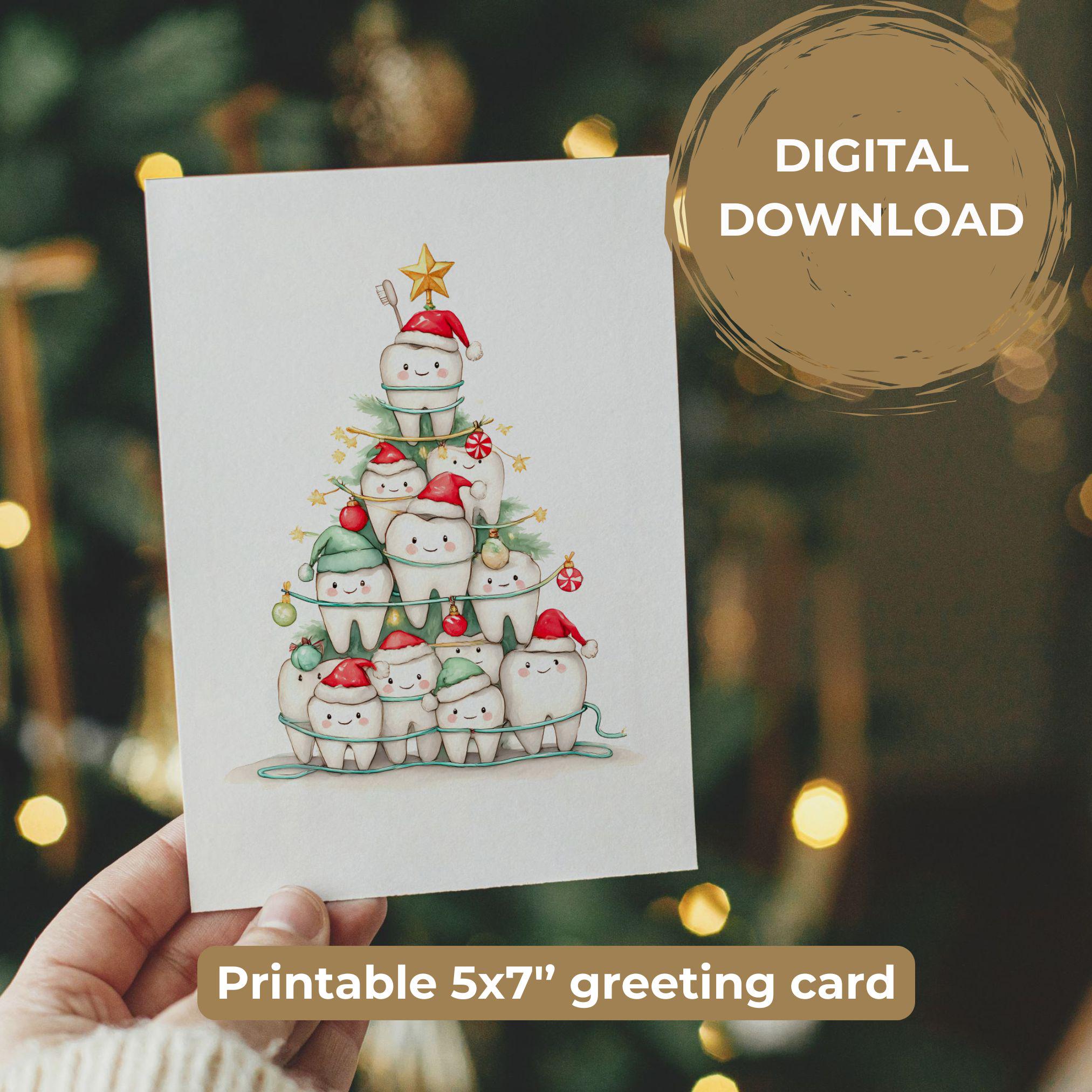 Weihnachtskarte Mit Sternen & Goldenem Schriftzug – Inkl. Umschlag | Festliche Grußkarte Für Familie & Business