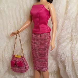 Tenue "In The Pink" Pour Barbie Silkstone - Édition Limitée Mattel 2000 - Neuve