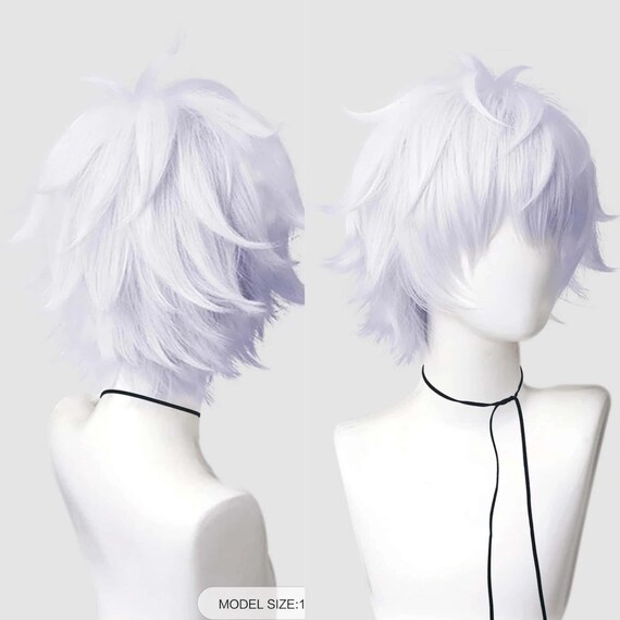 Wigs Short Fluffy Spiky Hair Wig Anime Wigs - Barbara Amazon.com: Benehair Short Cosplay Wigs Unisex Short Spiky  main image 2