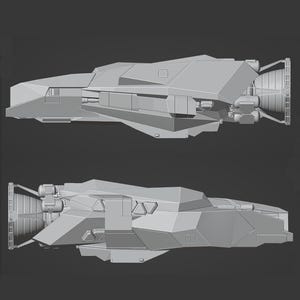 The Expanse OPAS Protogen ship model