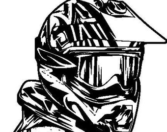 Motorcrossvector, vectorkunst, motorcrossfiets, motorcrosser, crossmotor, digitale download, vectoren