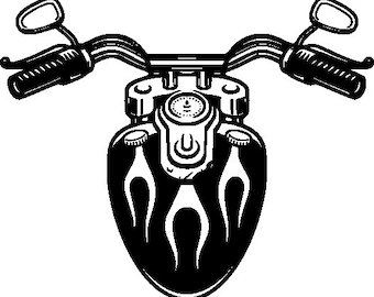 Motorcycle Vector, Harley Vector, Biker, Motor Vector, Digital Art, Harley Art