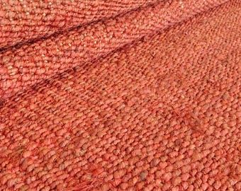 Handwoven Jute Area Rug | Rustic Boho Eco-Friendly Floor Mat
