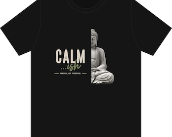 Calm Zen Buddha T-Shirt | Meditation Mindfulness Tee