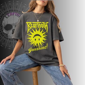 Vintage Beartooth Band T-shirt, Retro Rock Concert Tee, Skull Graphic Longsleeve, Sweatshirt, Youth Shirt, Comfort Color