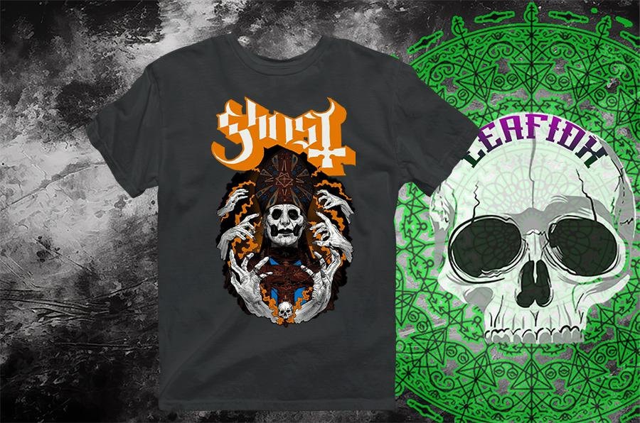 Vintage Ghost Band Tee Retro Style Shirt Music Fan T shirt Ghost Lover Gift Etsy UK