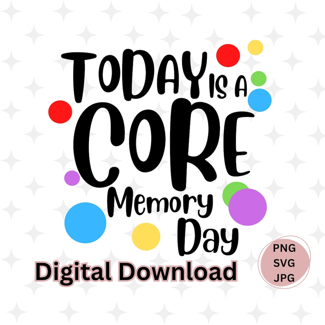 Core Memory Inside Out Svg Png Instant Download Printable Design Svg ... image.