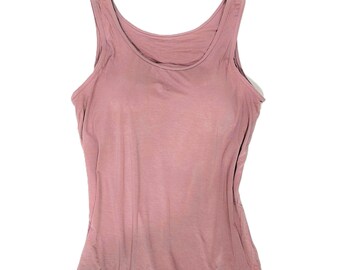 Tank Top with Built In Bra Summer Colours Plus Size Available