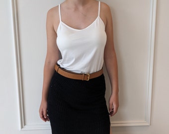 Singlet with Built In Bra Plus size available