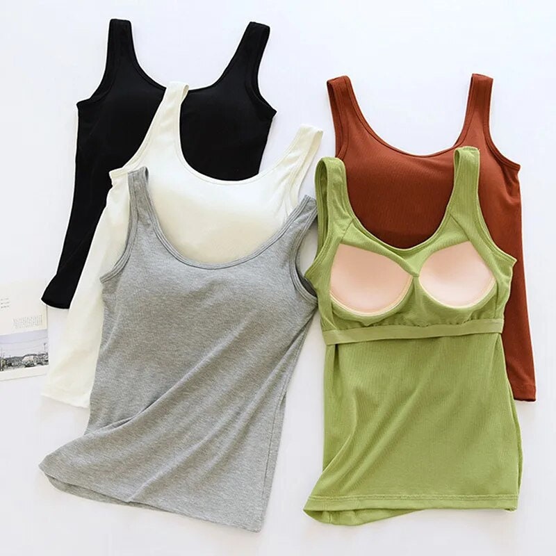 Buy Tank With Shelf Bra Online In India -  India