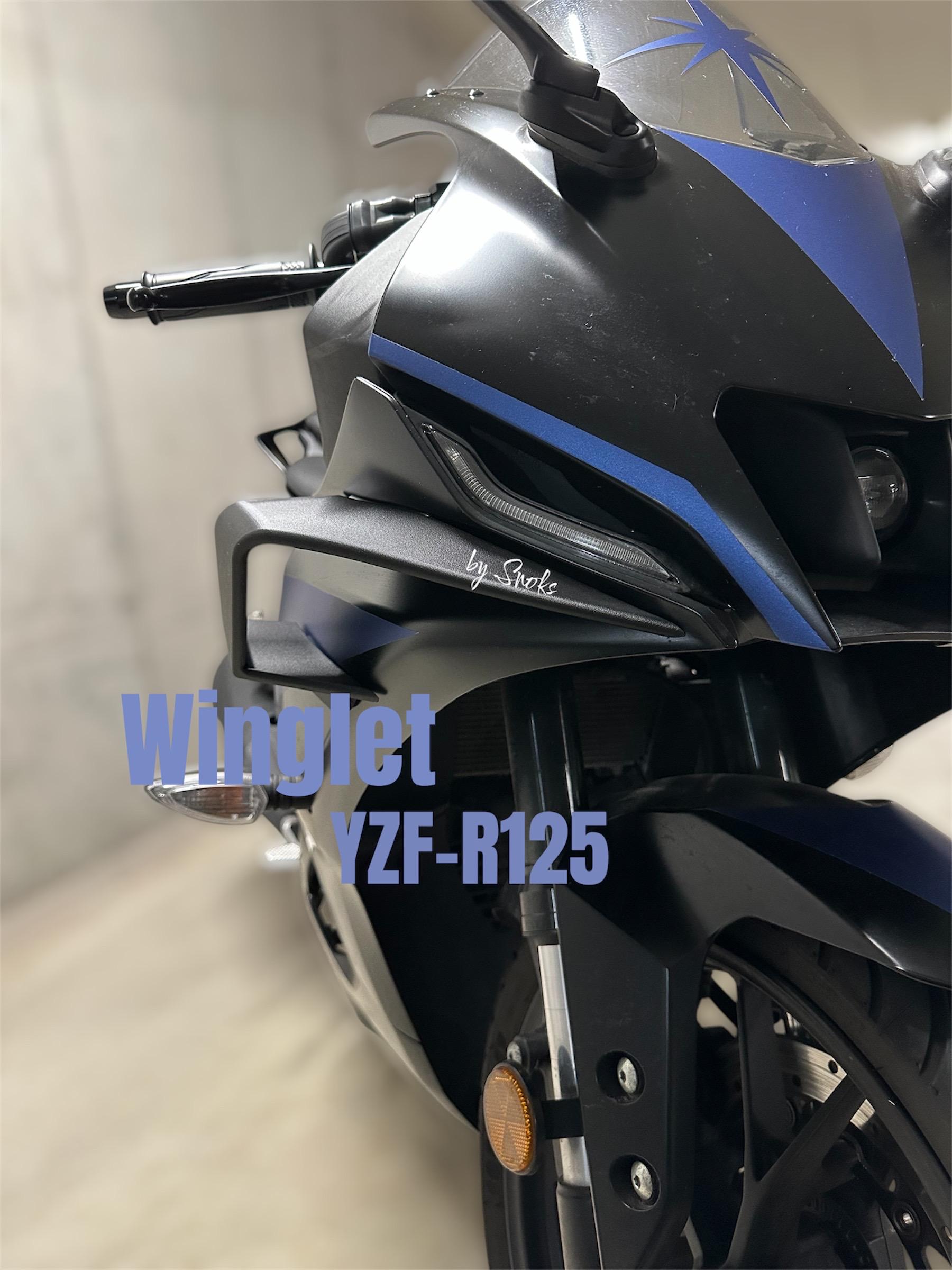 Yamaha R125 Winglet Spoiler - Etsy