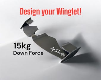 Alette aerodinamiche progettate su misura! Per qualsiasi moto, Aprilia, Yamaha, Kawasaki, Honda, BMW, Suzuki, CFMoto, Ducati. Ali aerodinamiche, deportanza.