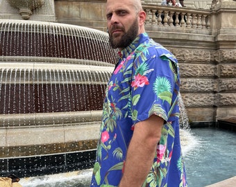 El Sicario Covert Concealed Carry Shirt (Hawaiian Print)