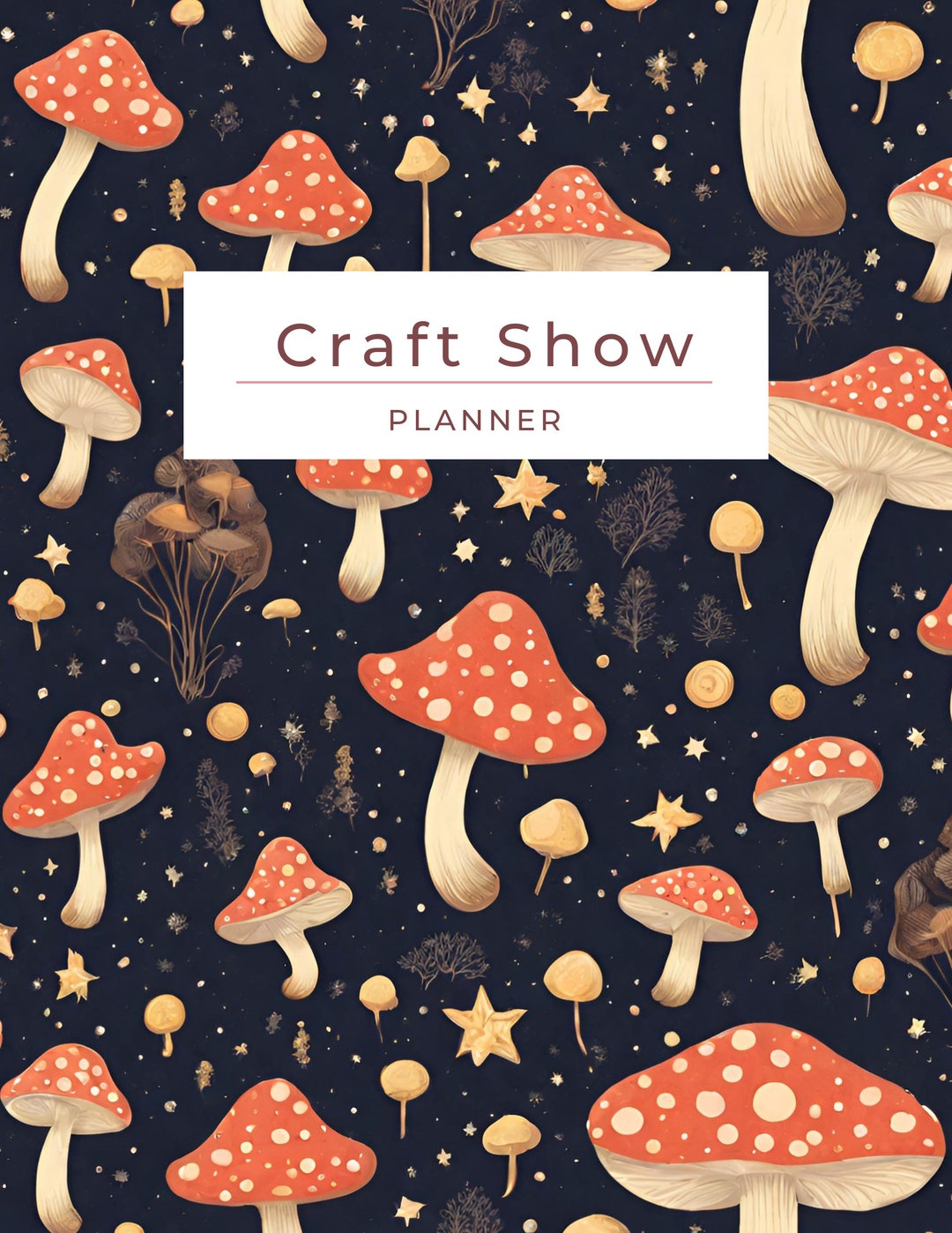 Printable Planner Craft Show-craft Fair-organiser-vendor-52 Pages - Etsy