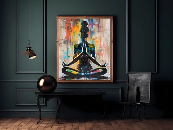 Yoga Inspired Wall Art