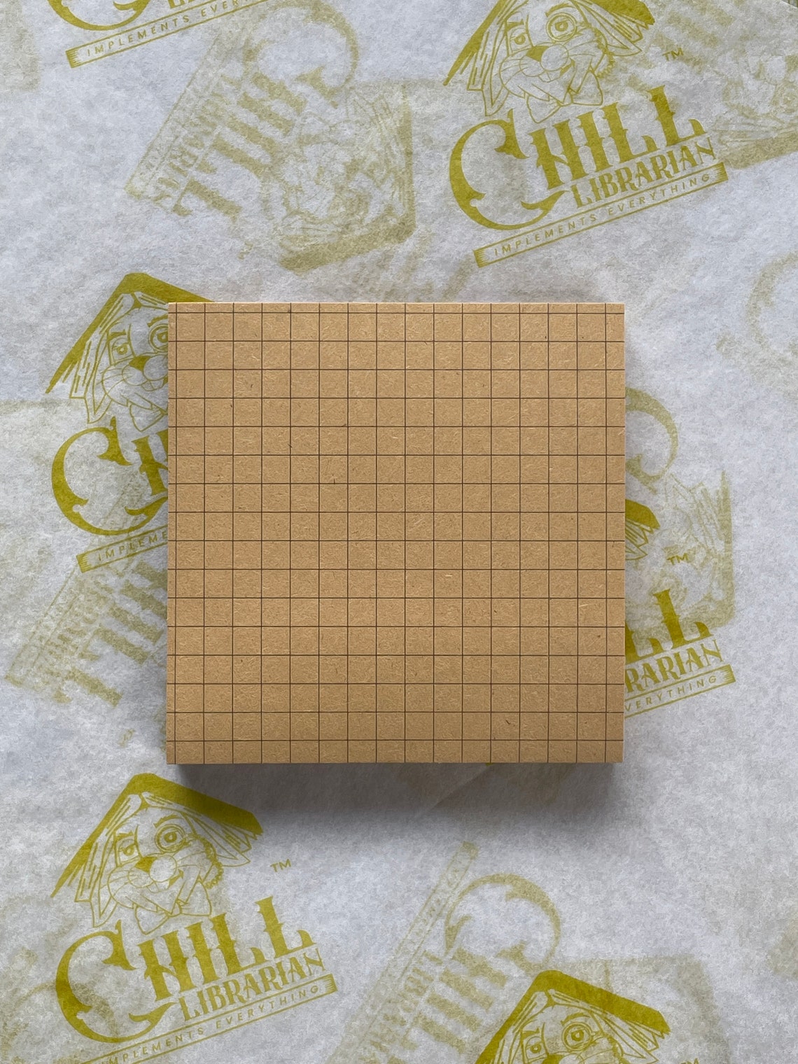 Brown Sticky Notes Set | 3x80 Sheet Kraft Paper Sticky Notes | Plain ...