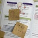 Brown Sticky Notes Set | 3x80 Sheet Kraft Paper Sticky Notes | Plain ...