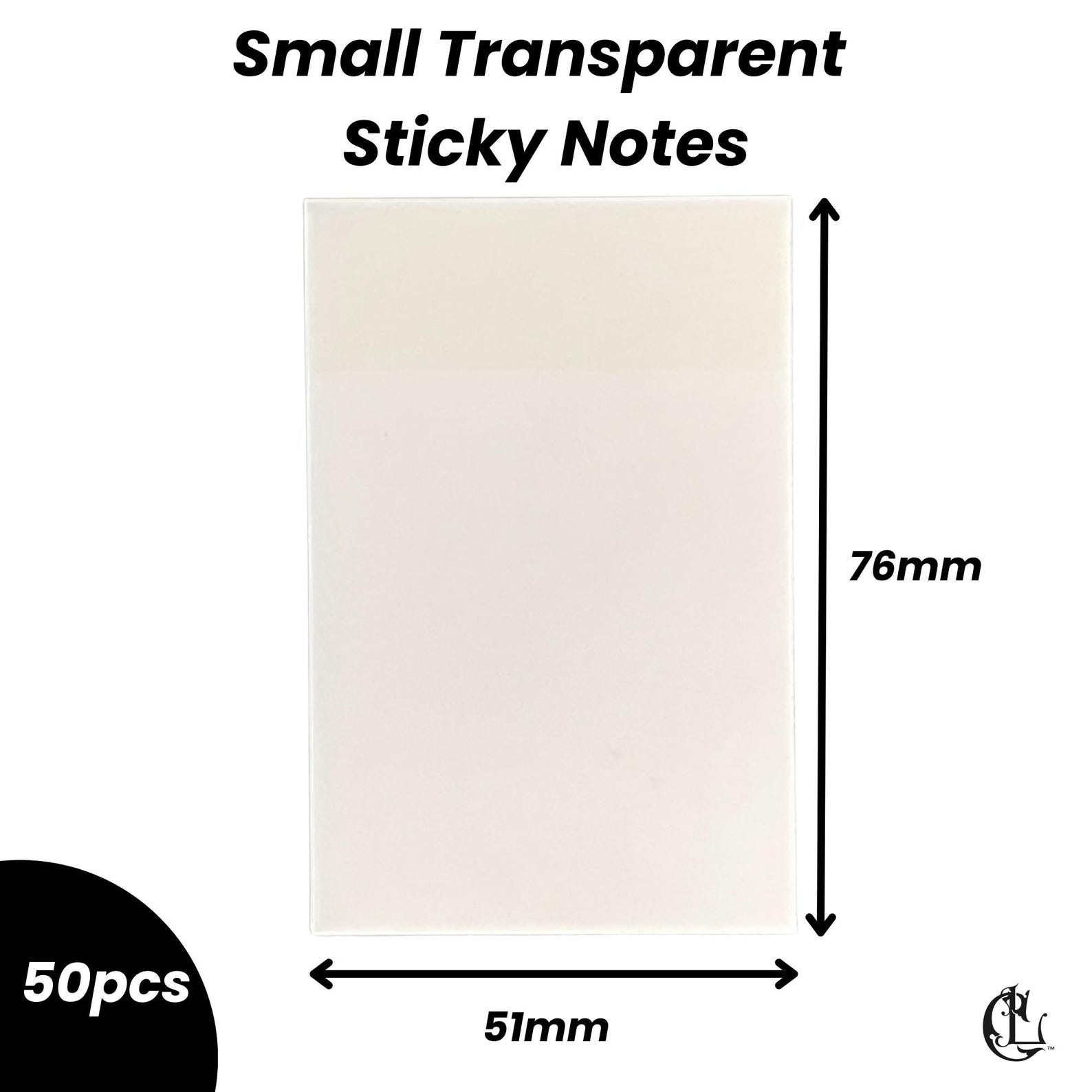 Missouri Sticky Note Transparent Sticky Note Set | Small, Medium, and Large | Perfect for ...
