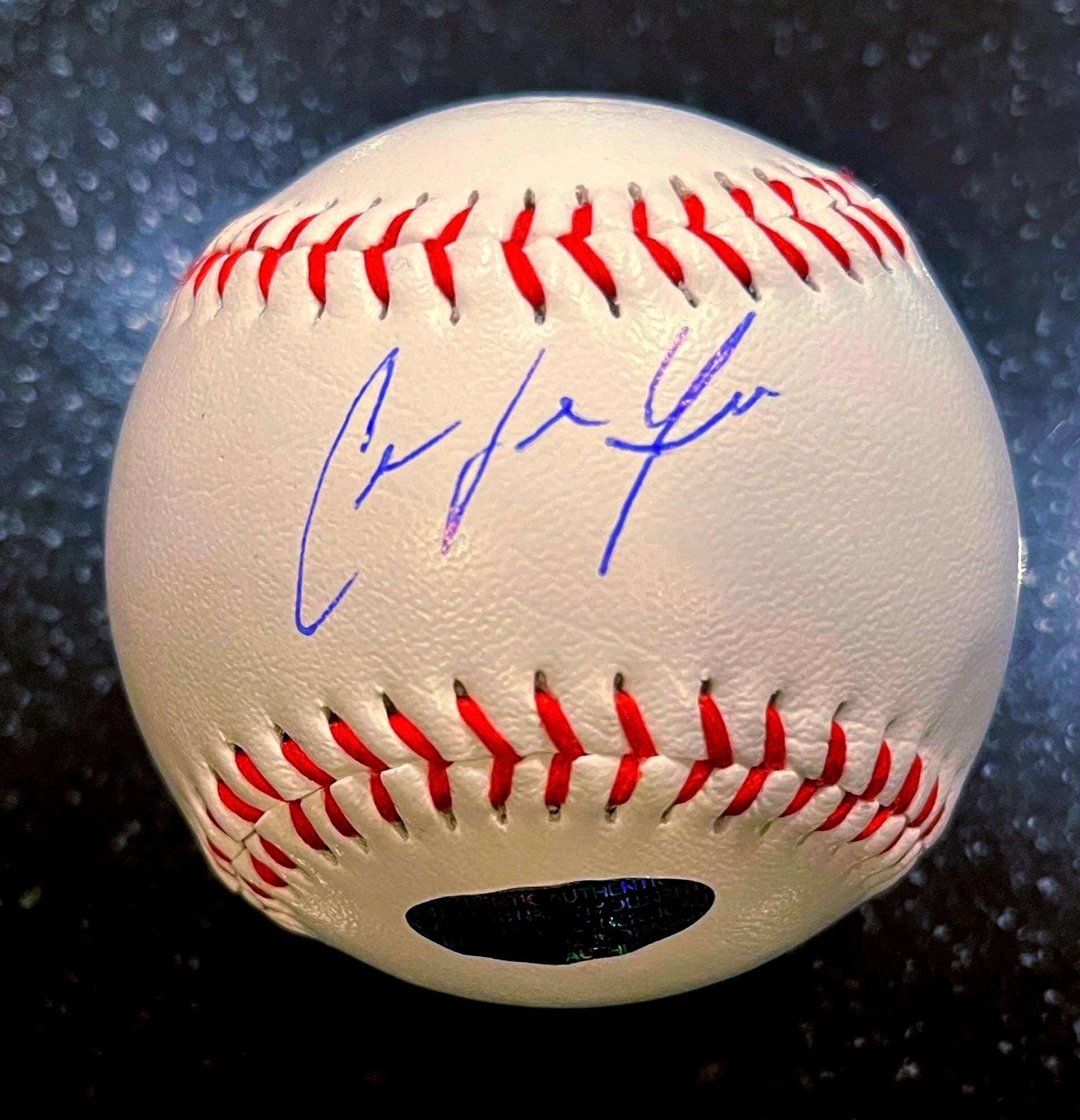 Christian Yelich Autographed Baseball With COA - Etsy