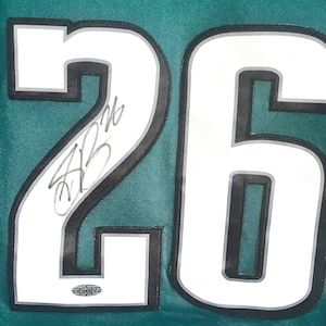 Saquon Barkley Philadelphia Eagles Autographed Jersey with COA