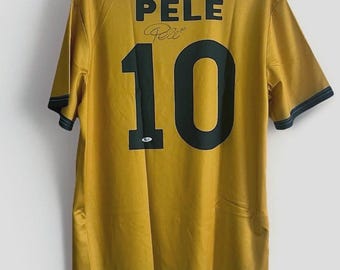 Maillot de football Brésil signé Roberto Carlos - Domicile 2004-06