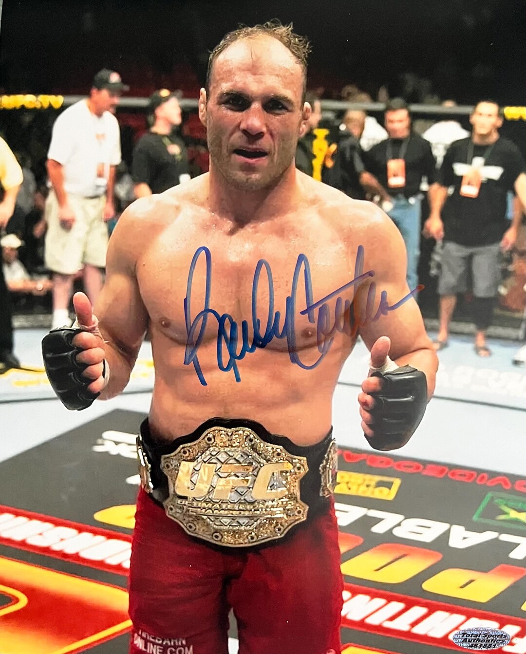 Logo Randy Counture Randy Couture Hand Signed Photo With COA - Etsy