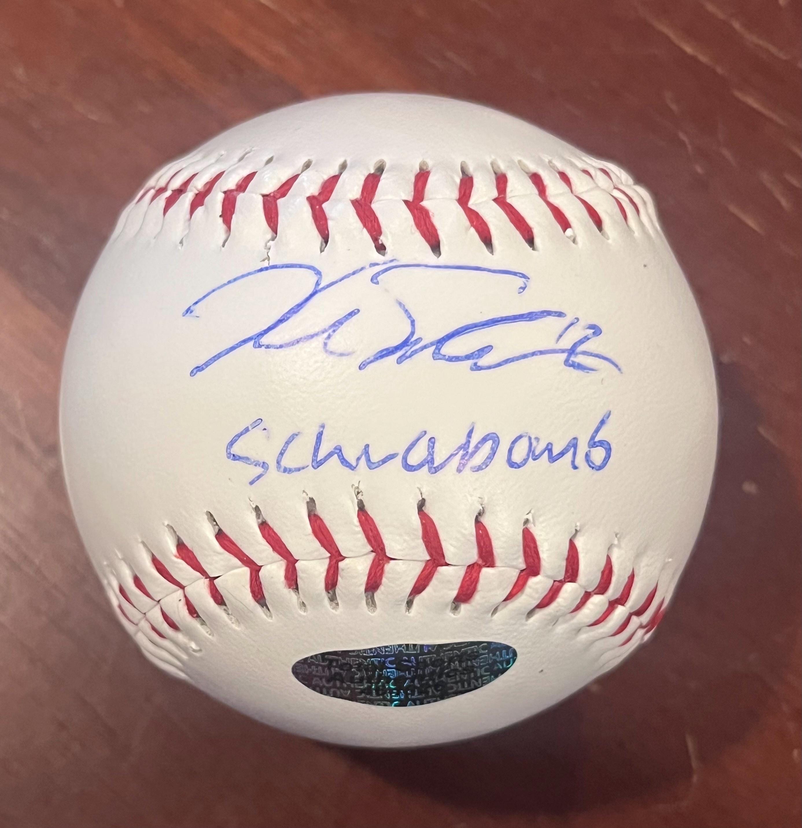 Kyle Schwarber Signed Baseball - Etsy