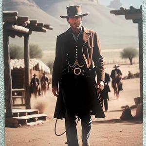 Clint Eastwood signed Pale Rider 8x10 Photo with COA