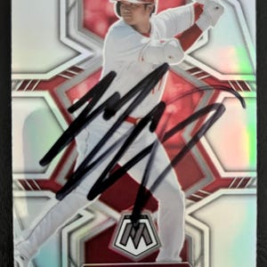 Shohei Ohtani autographed Trading card with COA