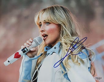 Sabrina Carpenter autographed photo with COA