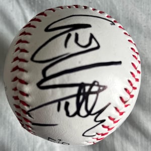 Sylvester Stallone Signiert und bezeichnet Baseball mit COA Halo